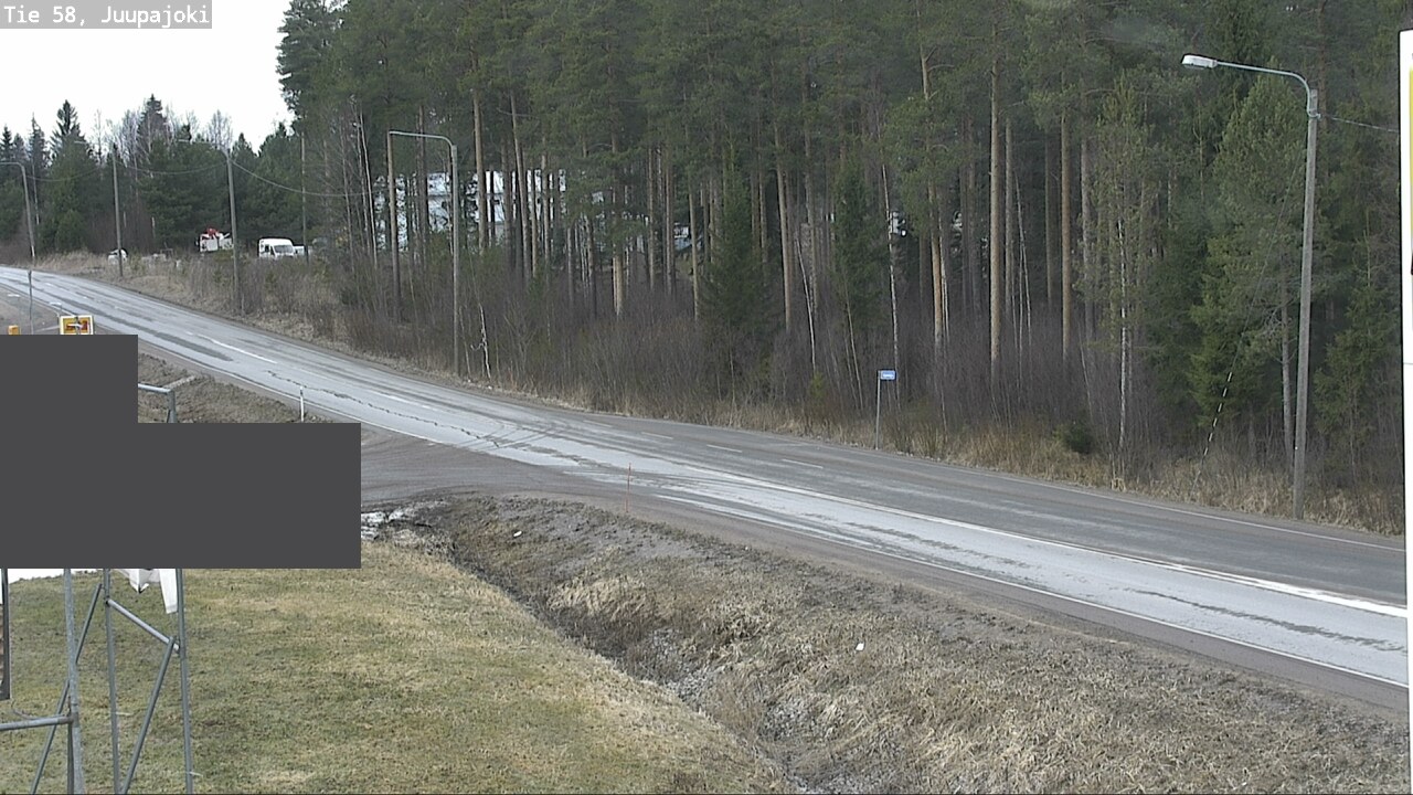 Weather Camera Image Road 58 Juupajoki, Juupajoki, Pirkanmaa