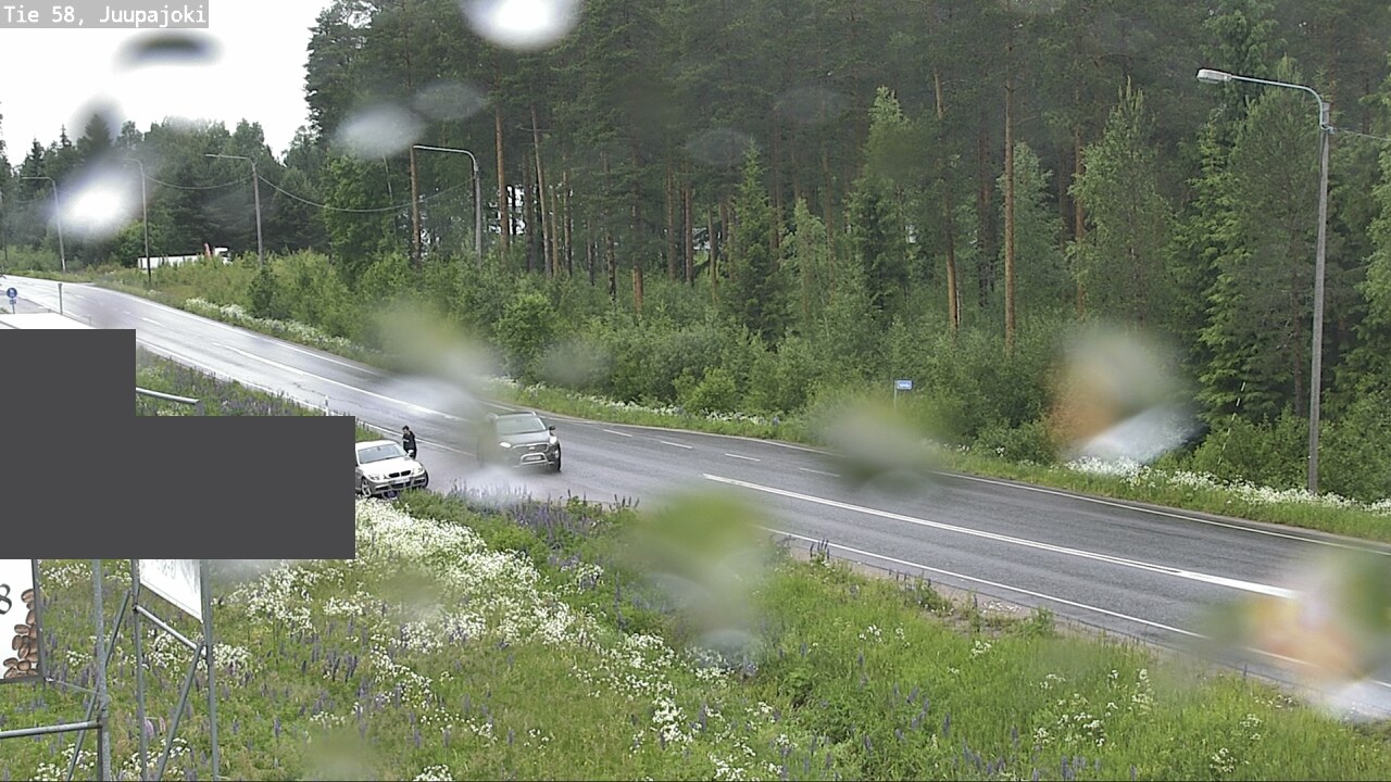 Weather Camera Image Väg 58 Juupajoki, Juupajoki, Pirkanmaa