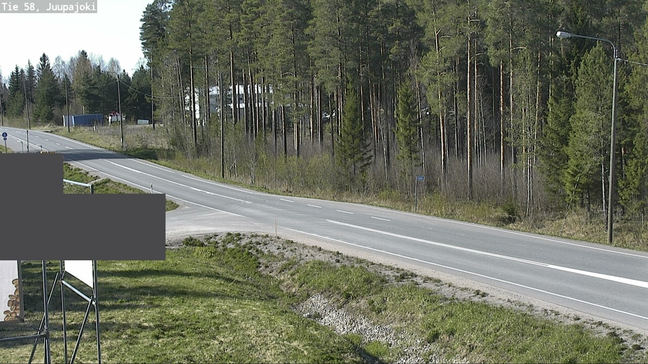 Weather Camera Image Väg 58 Juupajoki, Juupajoki, Pirkanmaa