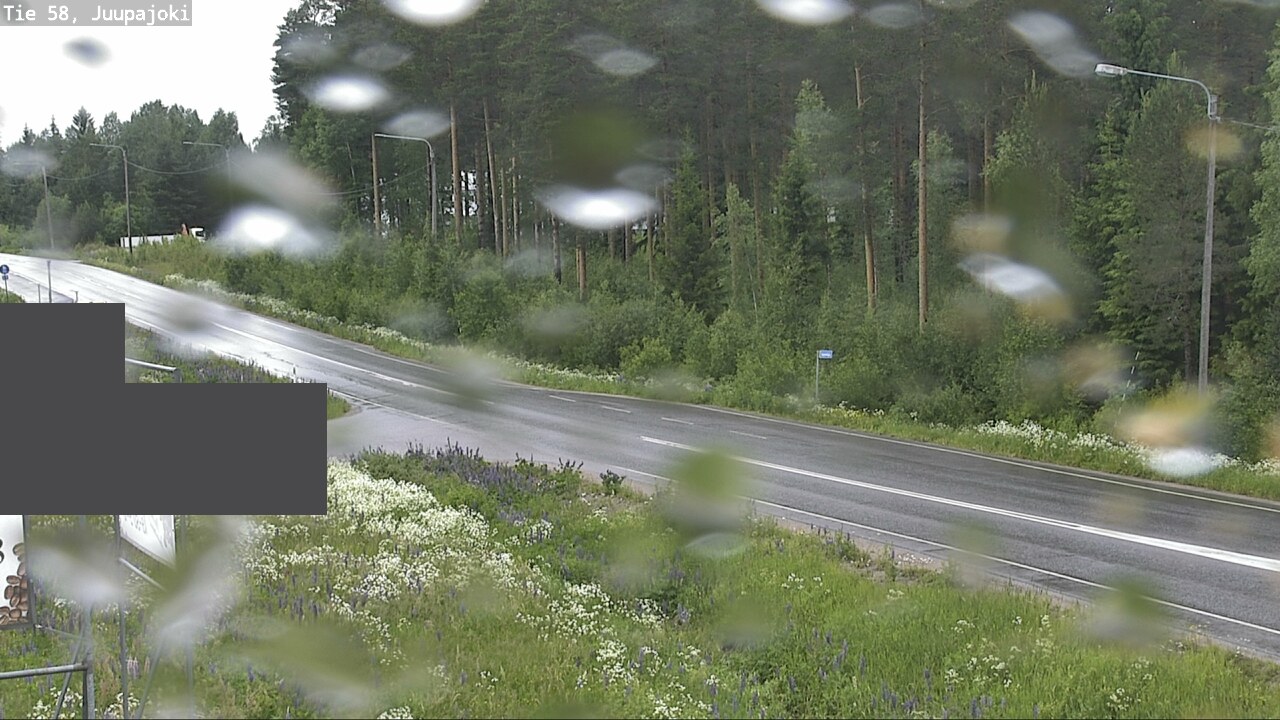 Weather Camera Image Väg 58 Juupajoki, Juupajoki, Pirkanmaa