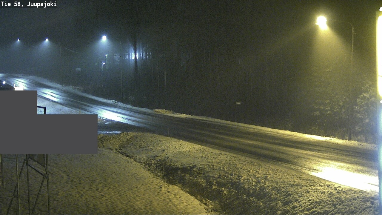 Weather Camera Image Väg 58 Juupajoki, Juupajoki, Pirkanmaa