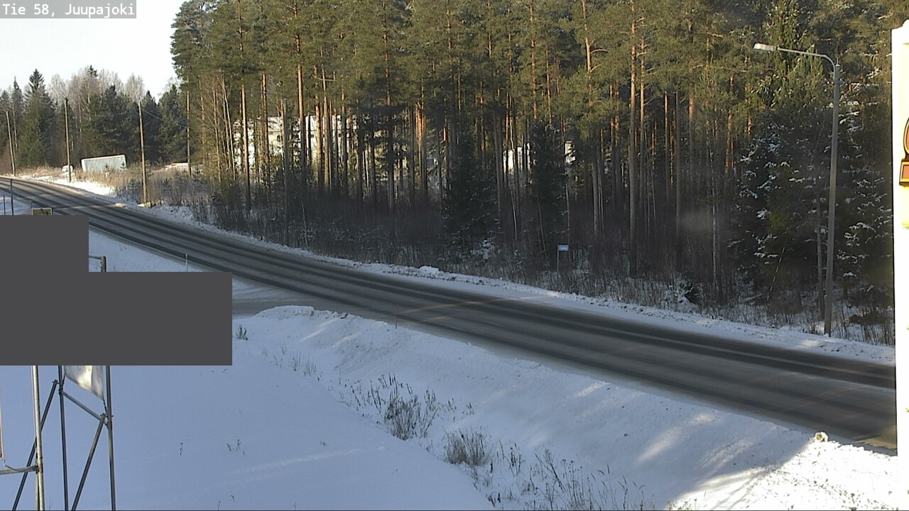 Weather Camera Image Väg 58 Juupajoki, Juupajoki, Pirkanmaa