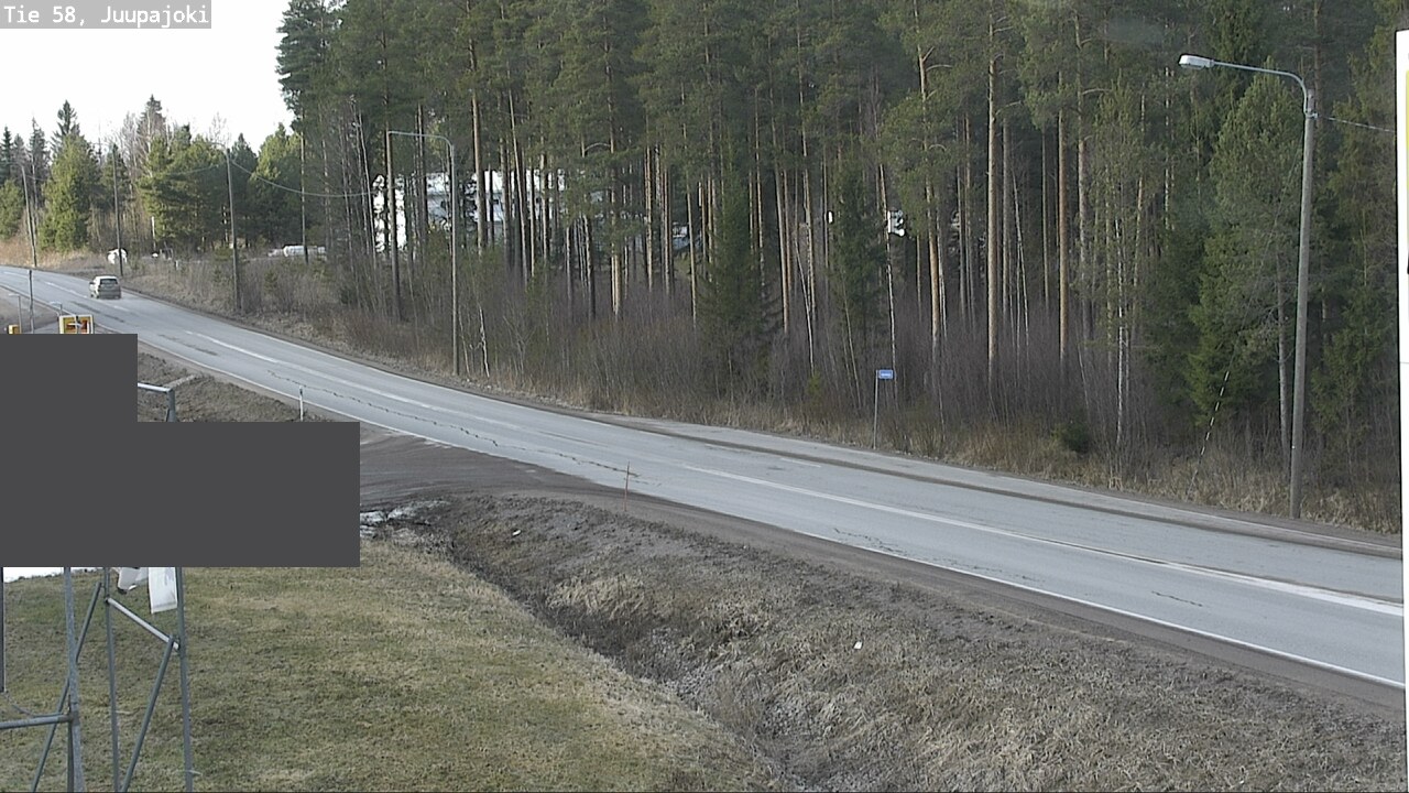 Weather Camera Image Road 58 Juupajoki, Juupajoki, Pirkanmaa