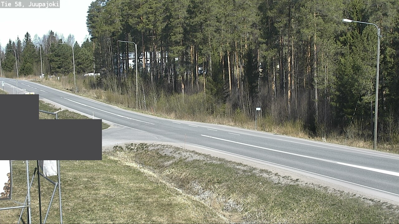 Weather Camera Image Road 58 Juupajoki, Juupajoki, Pirkanmaa
