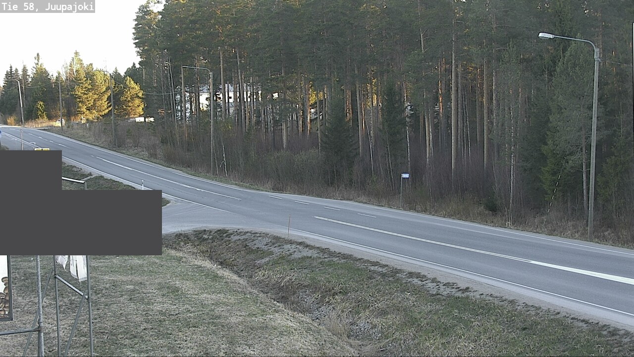 Weather Camera Image Road 58 Juupajoki, Juupajoki, Pirkanmaa