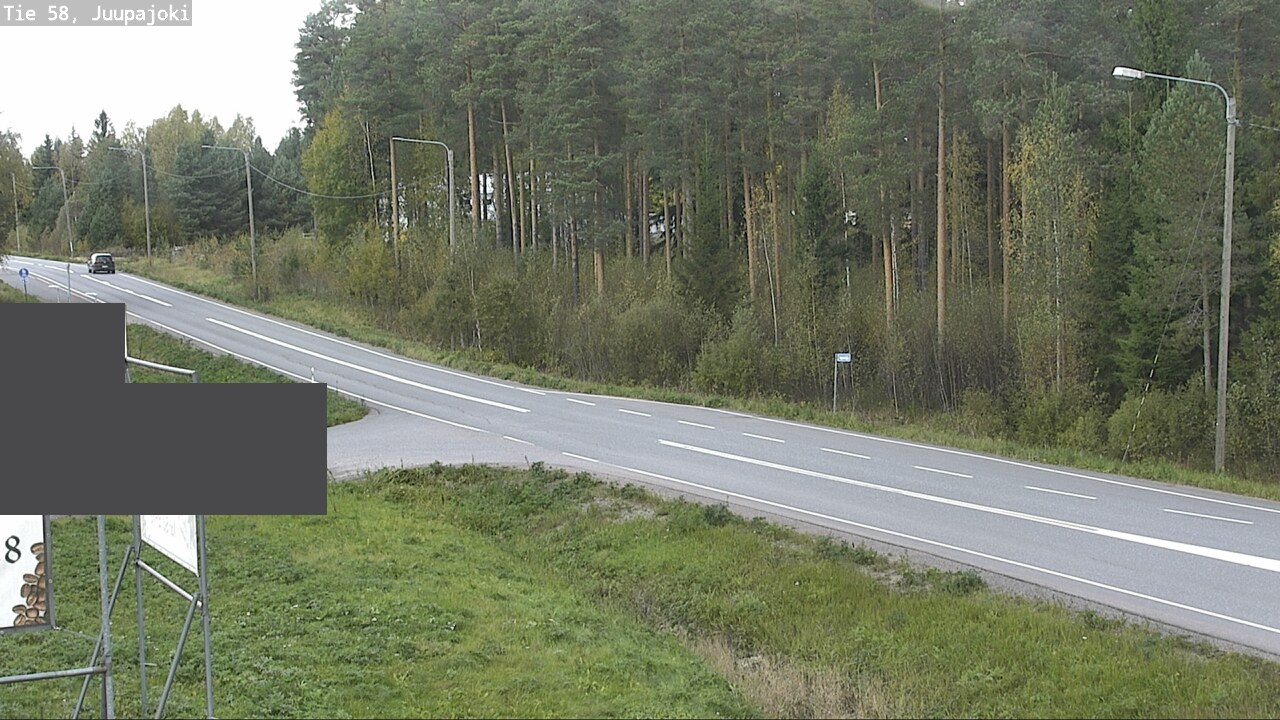Weather Camera Image Väg 58 Juupajoki, Juupajoki, Pirkanmaa