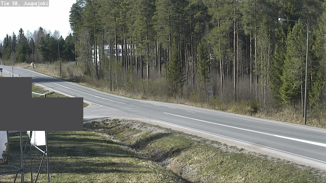 Weather Camera Image Road 58 Juupajoki, Juupajoki, Pirkanmaa