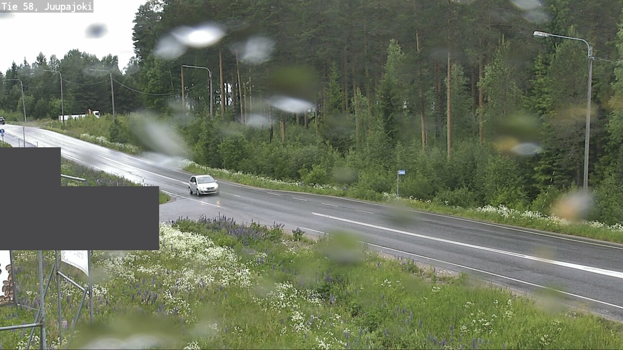 Weather Camera Image Väg 58 Juupajoki, Juupajoki, Pirkanmaa