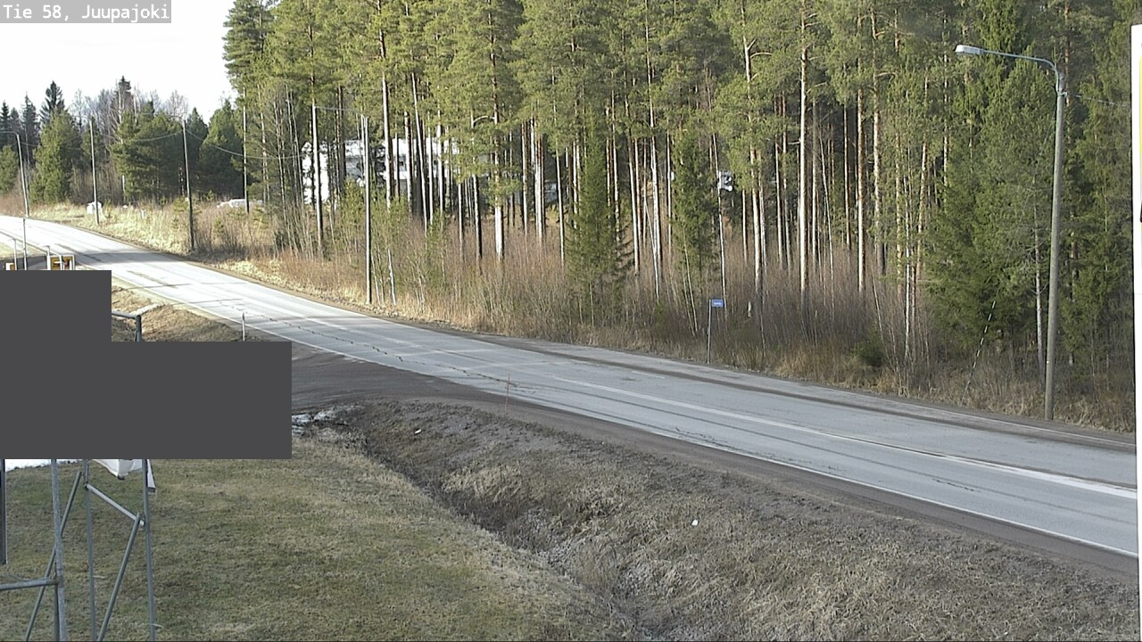 Weather Camera Image Road 58 Juupajoki, Juupajoki, Pirkanmaa