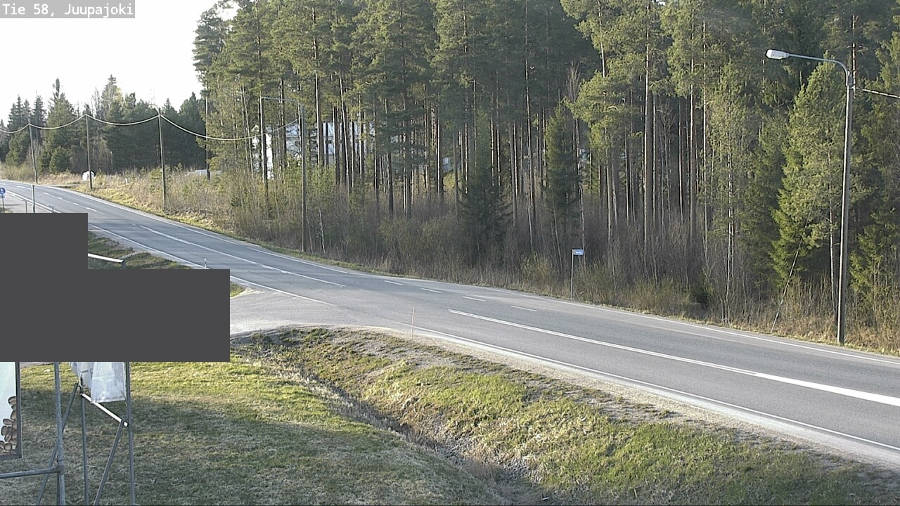 Weather Camera Image Road 58 Juupajoki, Juupajoki, Pirkanmaa