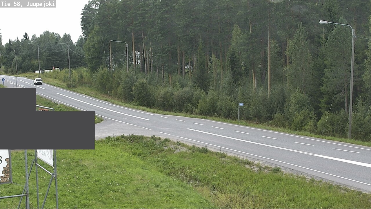 Weather Camera Image Väg 58 Juupajoki, Juupajoki, Pirkanmaa