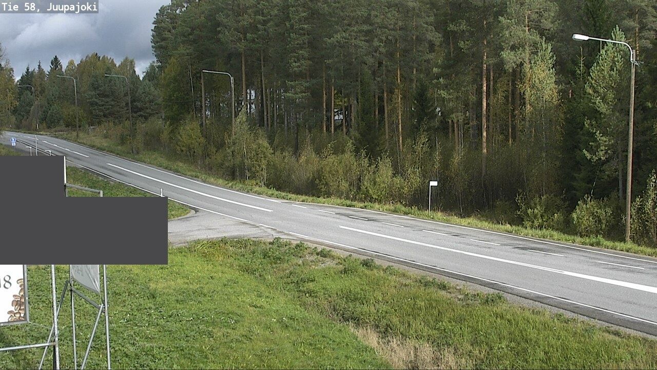 Weather Camera Image Väg 58 Juupajoki, Juupajoki, Pirkanmaa