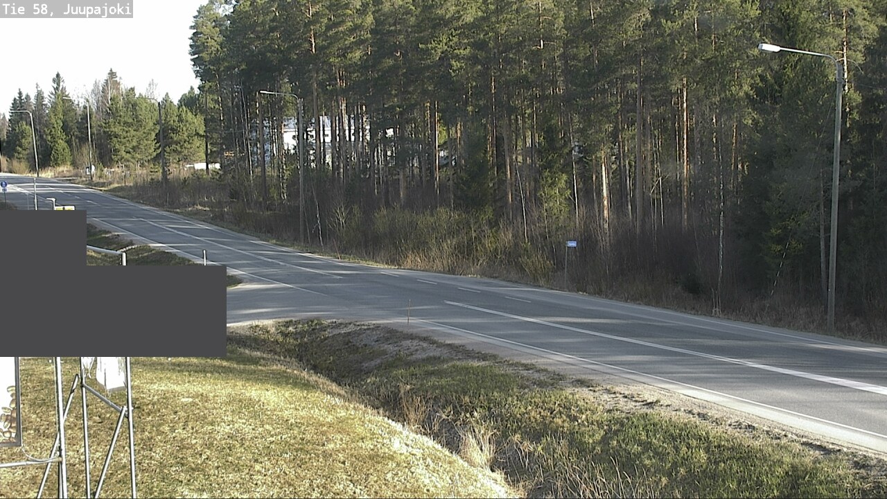 Weather Camera Image Road 58 Juupajoki, Juupajoki, Pirkanmaa