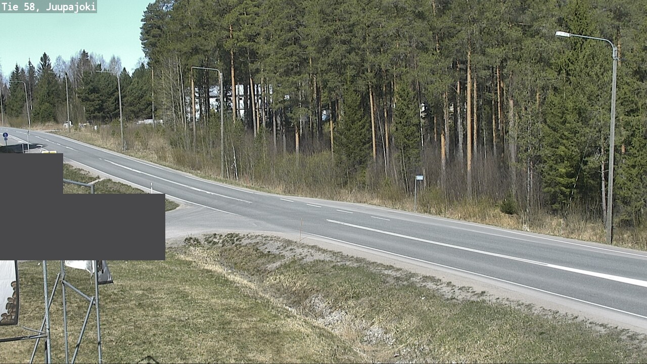 Weather Camera Image Road 58 Juupajoki, Juupajoki, Pirkanmaa