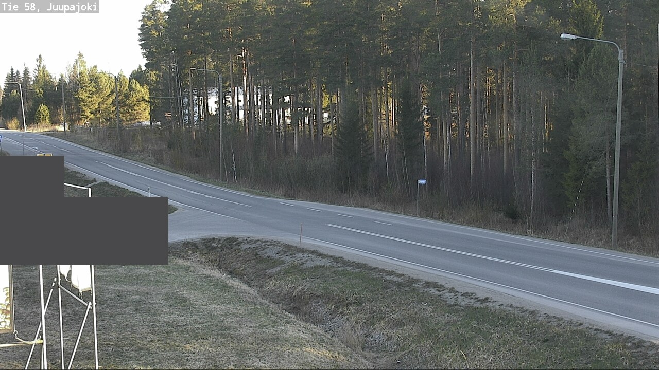 Weather Camera Image Road 58 Juupajoki, Juupajoki, Pirkanmaa