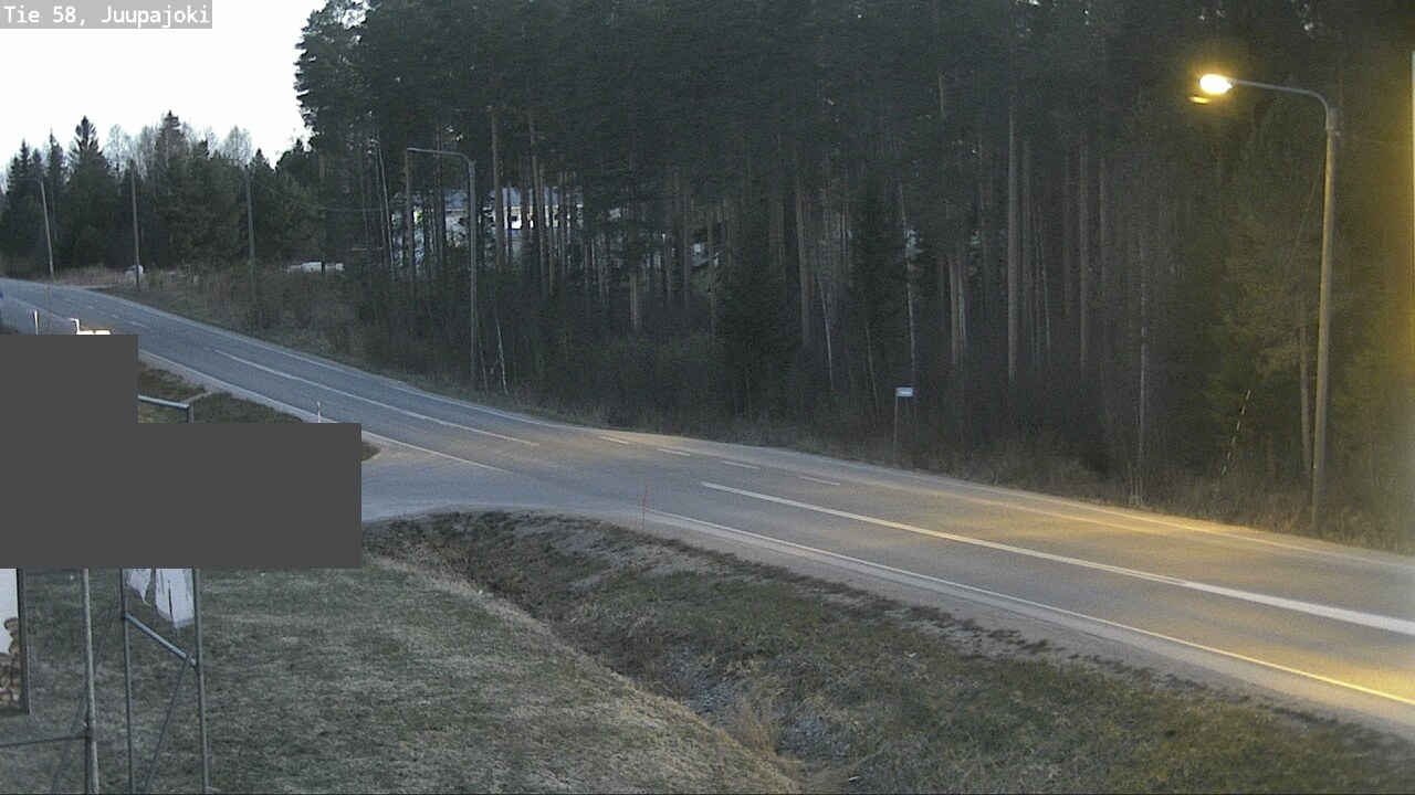 Weather Camera Image Road 58 Juupajoki, Juupajoki, Pirkanmaa