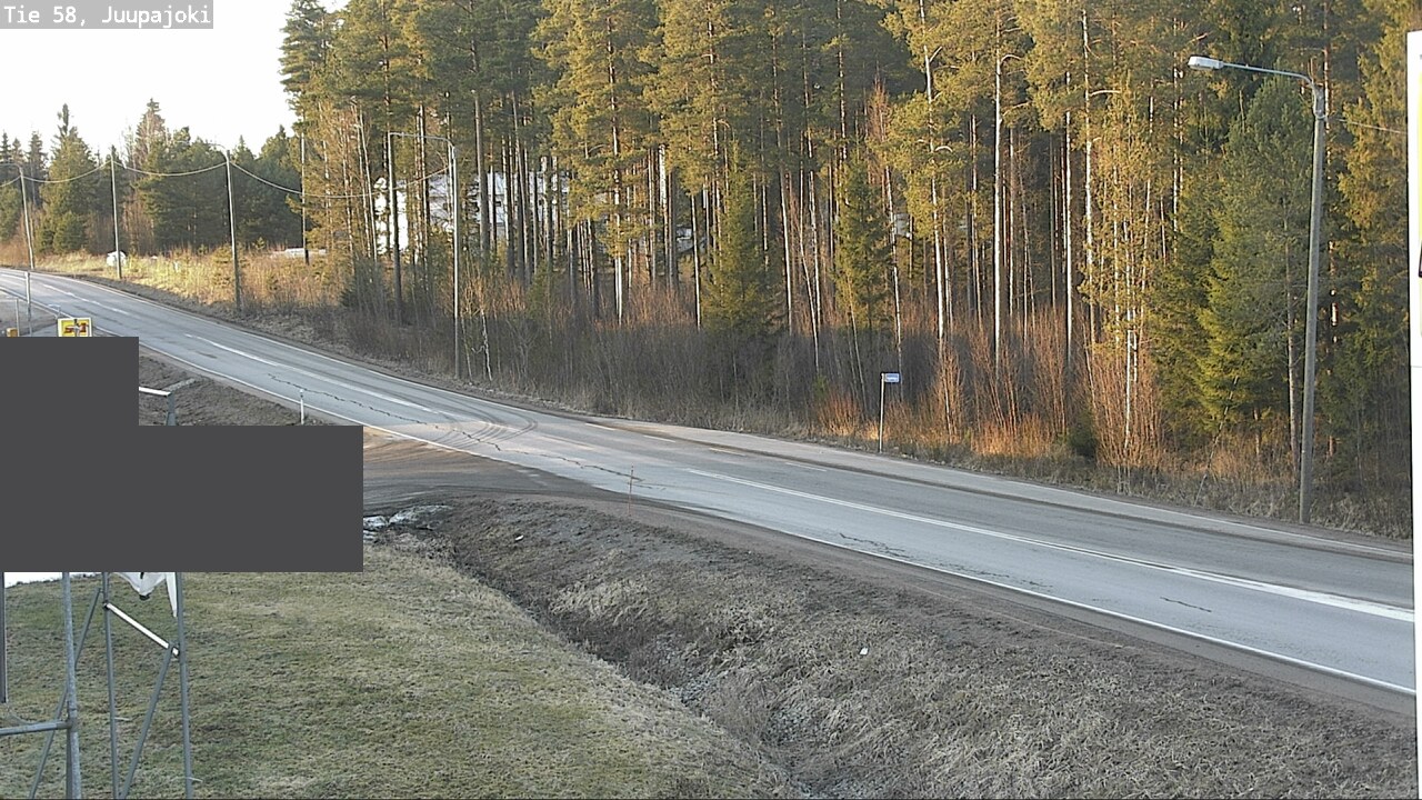 Weather Camera Image Väg 58 Juupajoki, Juupajoki, Pirkanmaa