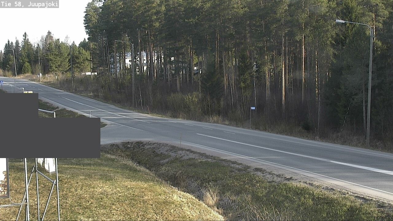 Weather Camera Image Road 58 Juupajoki, Juupajoki, Pirkanmaa