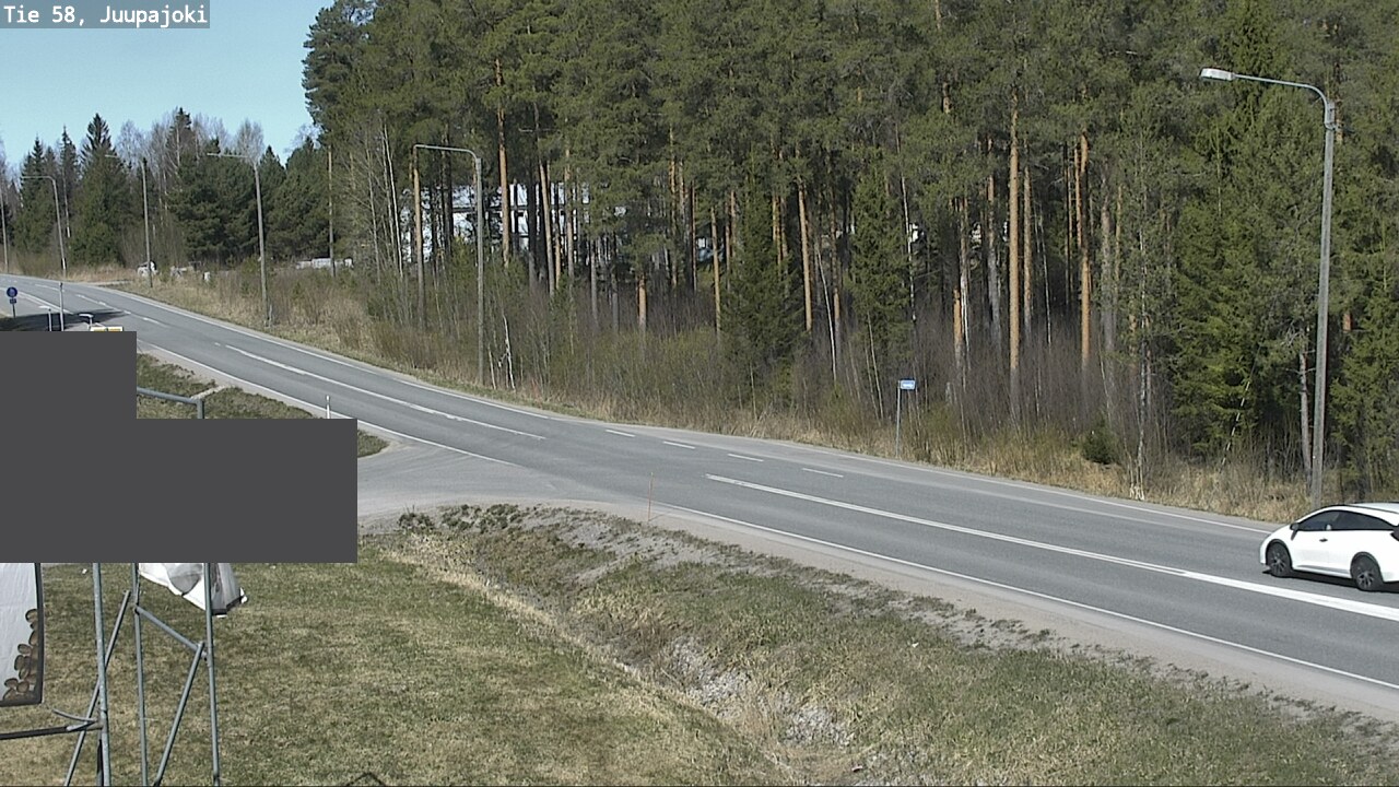 Weather Camera Image Road 58 Juupajoki, Juupajoki, Pirkanmaa