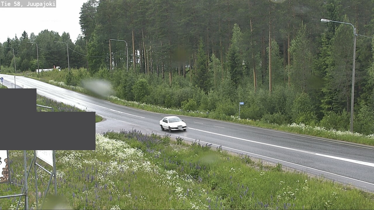 Weather Camera Image Väg 58 Juupajoki, Juupajoki, Pirkanmaa