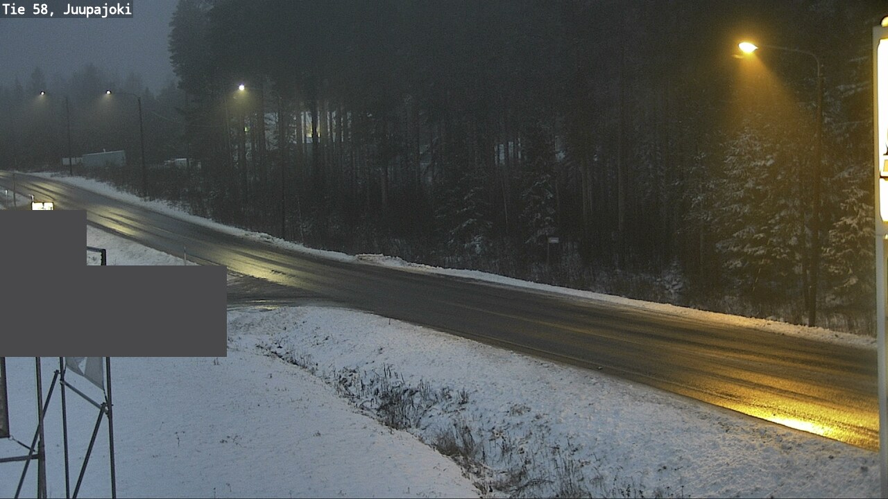 Weather Camera Image Väg 58 Juupajoki, Juupajoki, Pirkanmaa