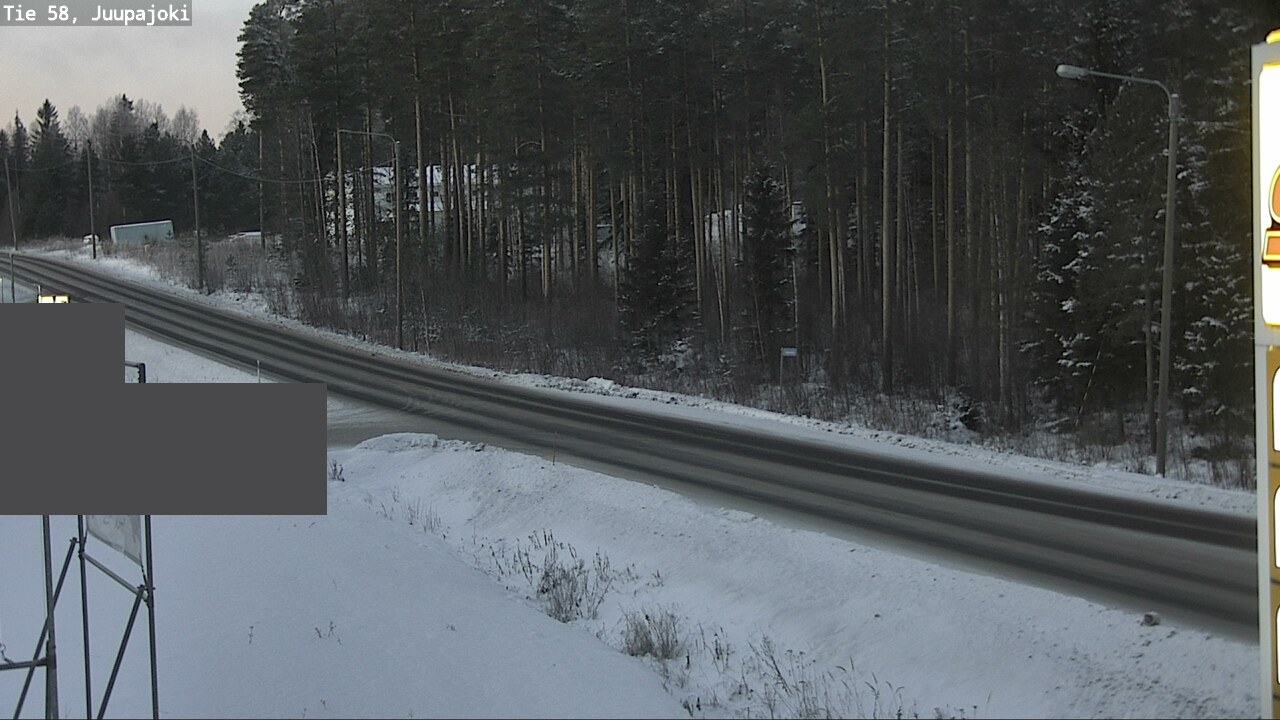 Weather Camera Image Road 58 Juupajoki, Juupajoki, Pirkanmaa