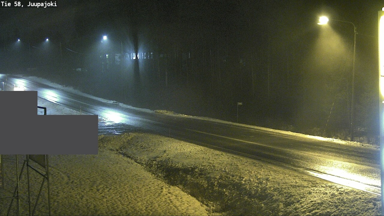 Weather Camera Image Väg 58 Juupajoki, Juupajoki, Pirkanmaa