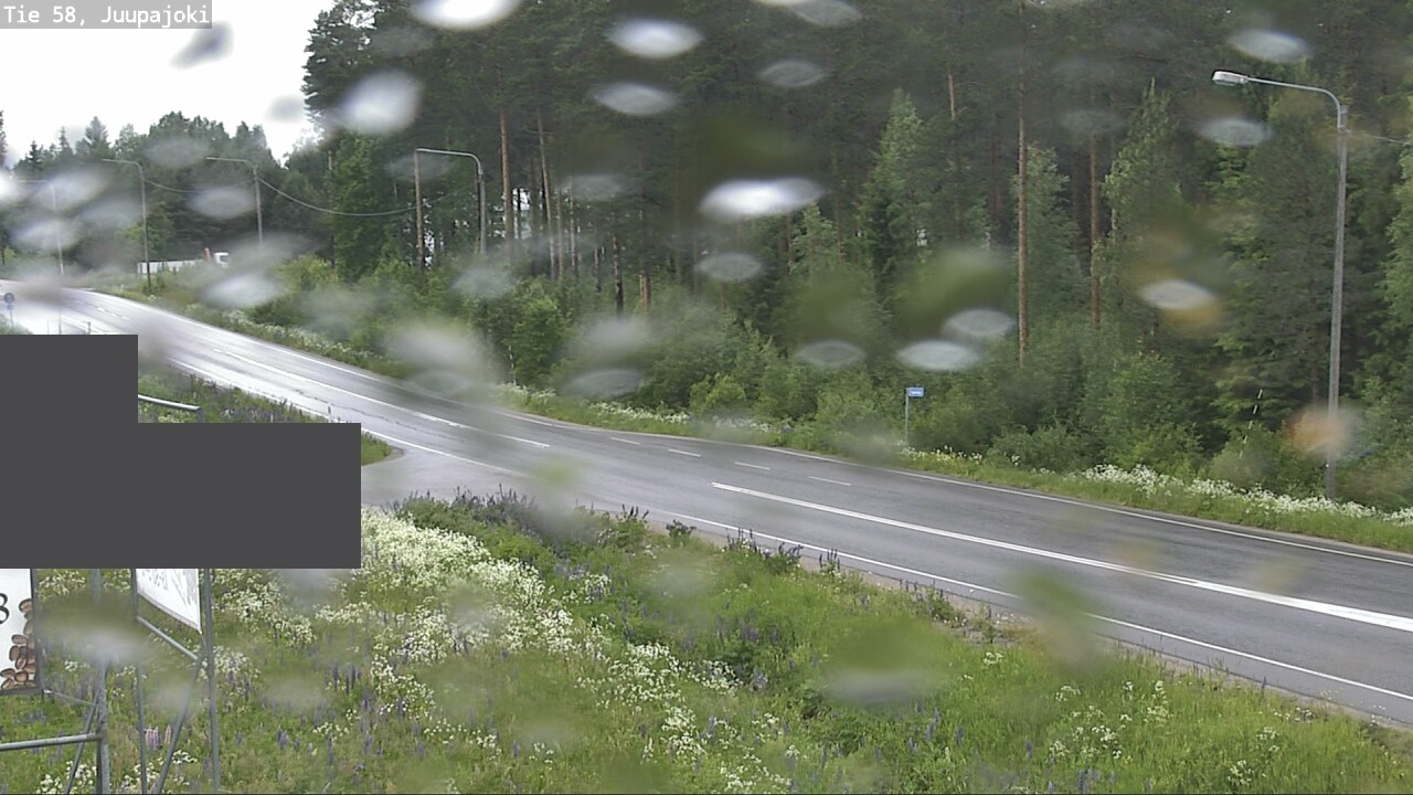 Weather Camera Image Väg 58 Juupajoki, Juupajoki, Pirkanmaa