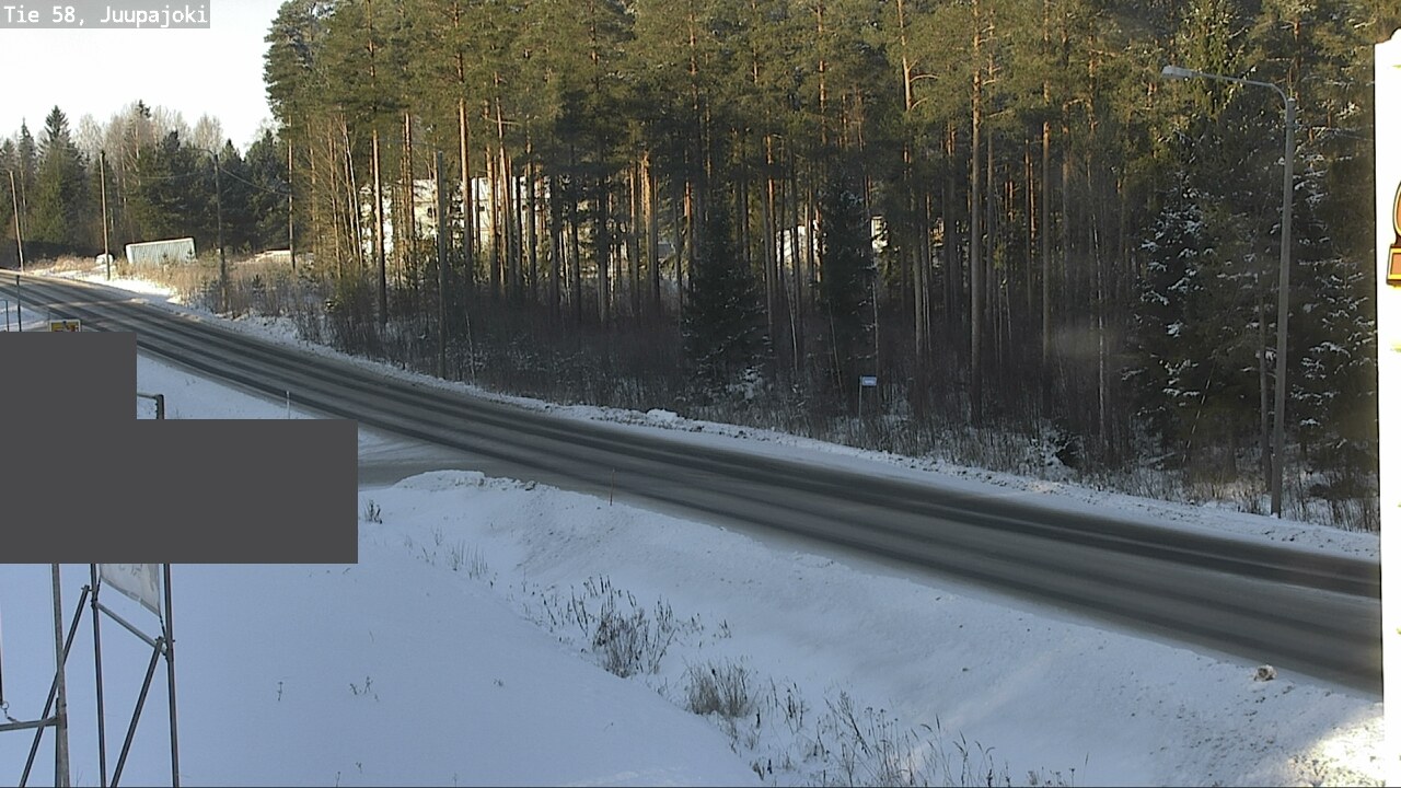 Weather Camera Image Väg 58 Juupajoki, Juupajoki, Pirkanmaa