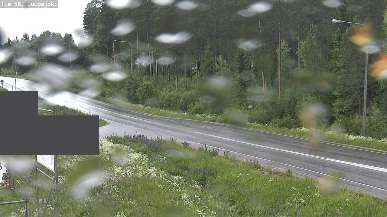 Weather Camera Image Väg 58 Juupajoki, Juupajoki, Pirkanmaa