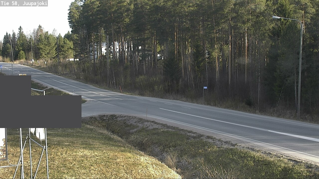 Weather Camera Image Road 58 Juupajoki, Juupajoki, Pirkanmaa