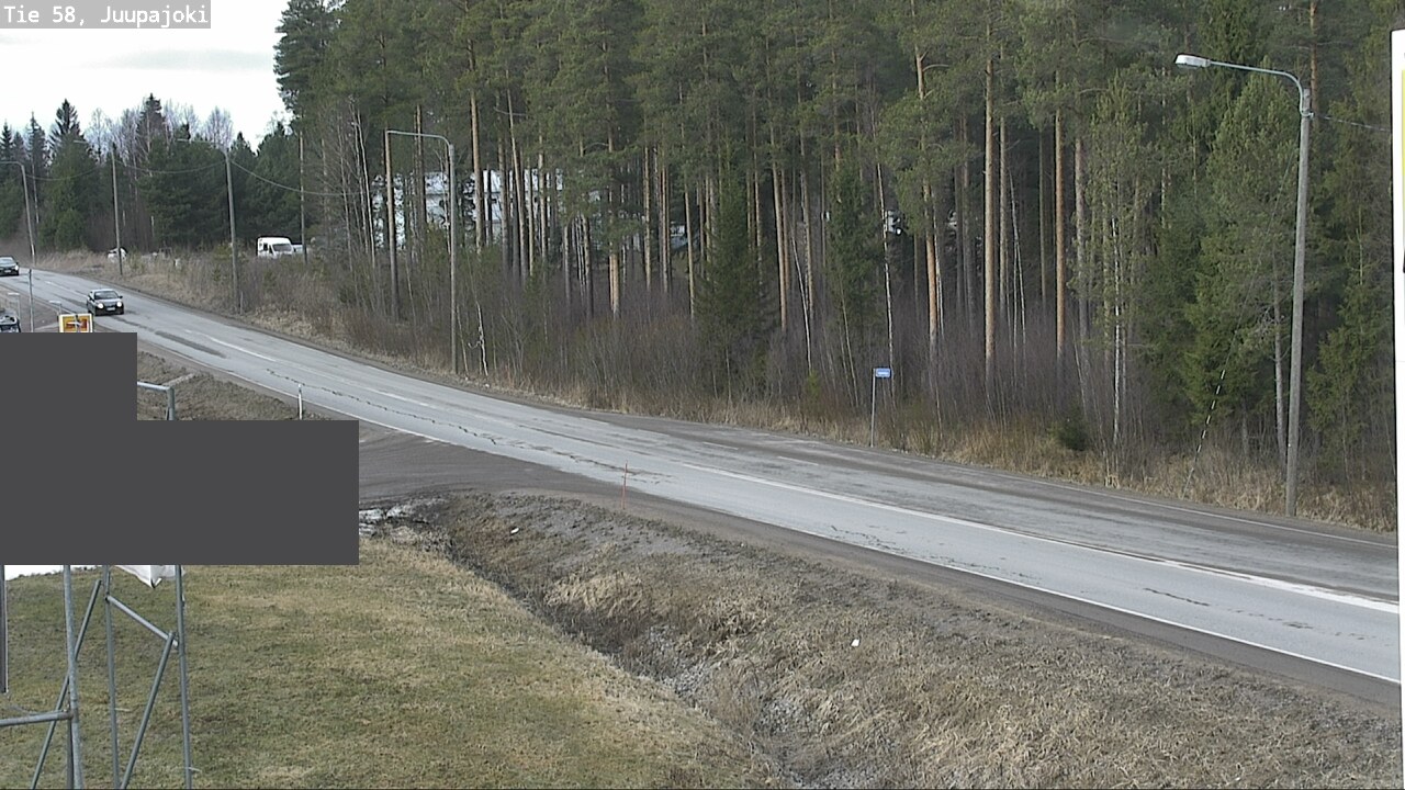 Weather Camera Image Road 58 Juupajoki, Juupajoki, Pirkanmaa