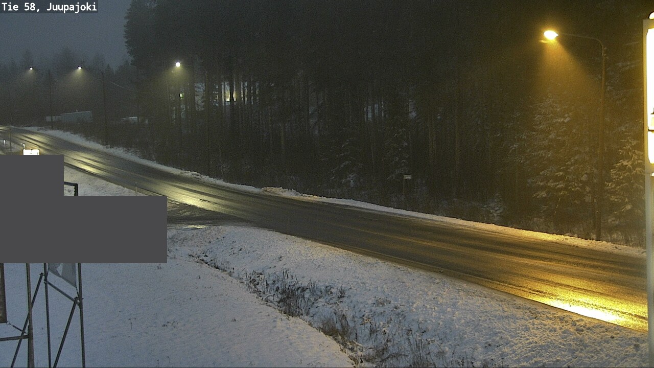 Weather Camera Image Väg 58 Juupajoki, Juupajoki, Pirkanmaa