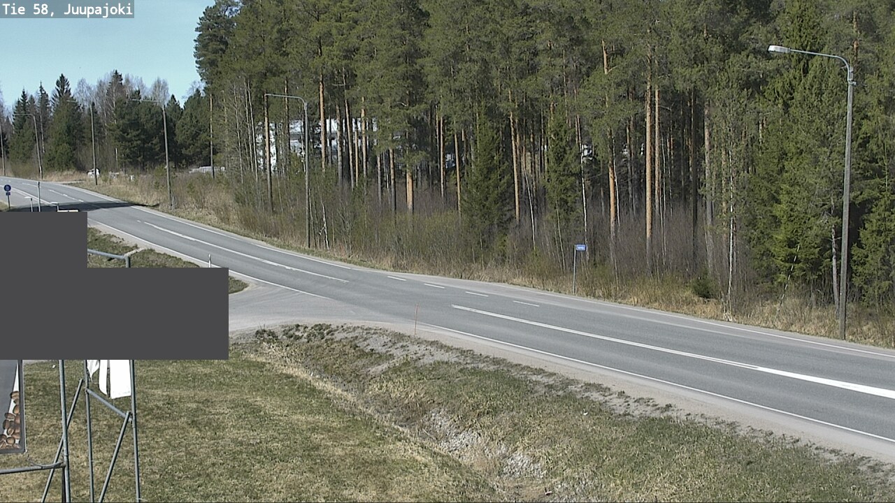 Weather Camera Image Road 58 Juupajoki, Juupajoki, Pirkanmaa