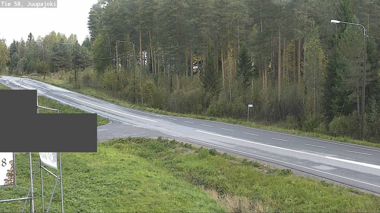 Weather Camera Image Road 58 Juupajoki, Juupajoki, Pirkanmaa