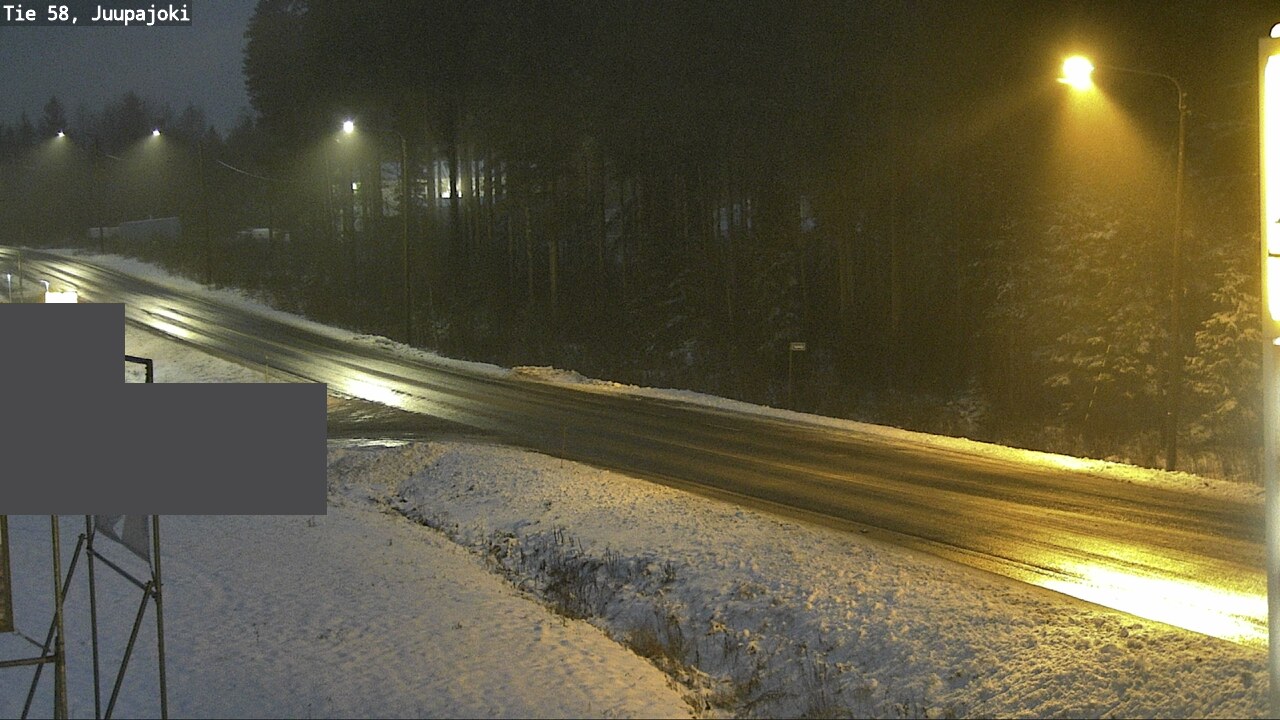 Weather Camera Image Väg 58 Juupajoki, Juupajoki, Pirkanmaa