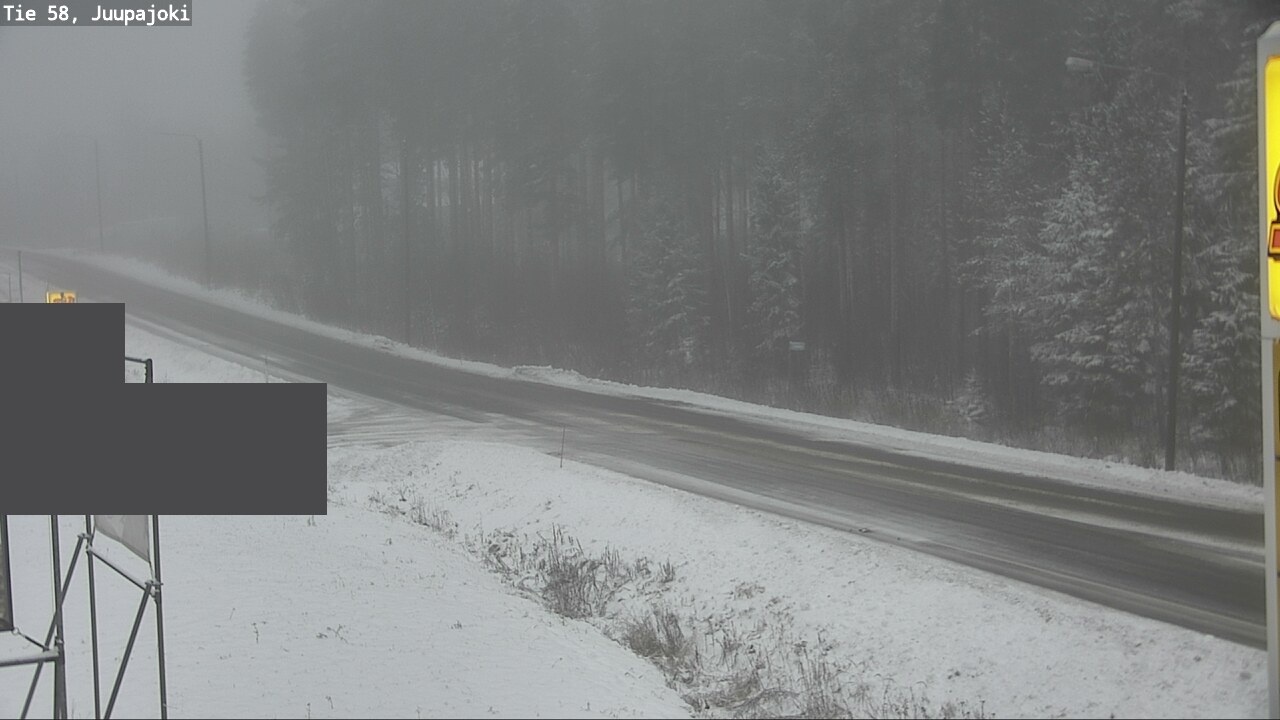 Weather Camera Image Väg 58 Juupajoki, Juupajoki, Pirkanmaa