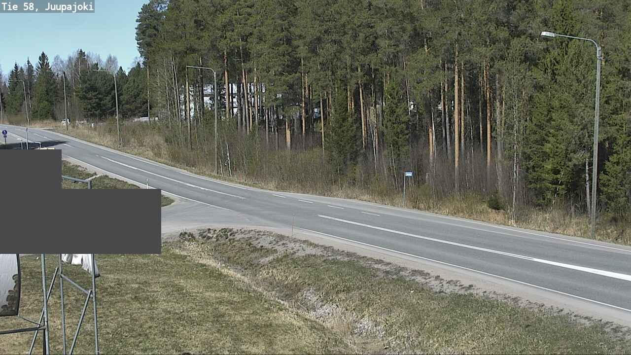 Weather Camera Image Road 58 Juupajoki, Juupajoki, Pirkanmaa