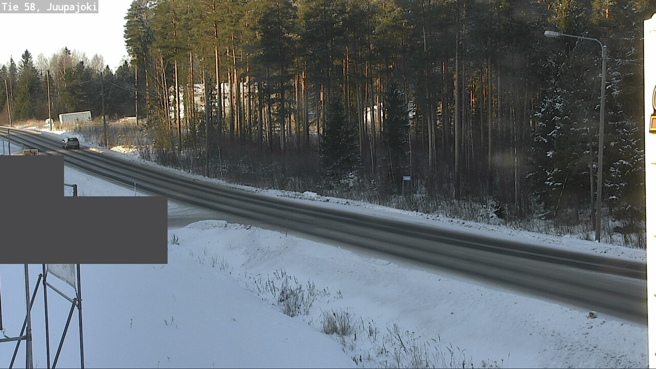 Weather Camera Image Väg 58 Juupajoki, Juupajoki, Pirkanmaa