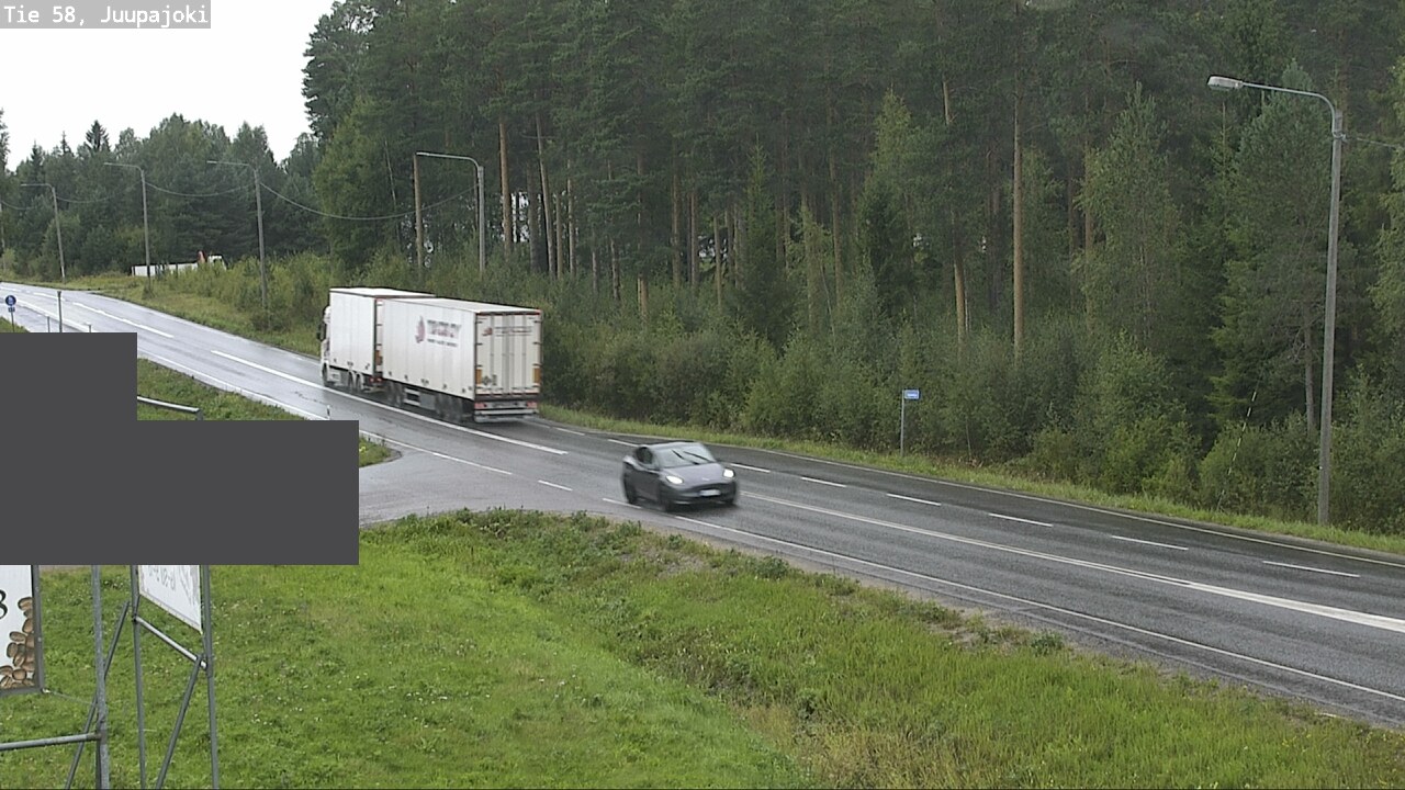 Weather Camera Image Väg 58 Juupajoki, Juupajoki, Pirkanmaa