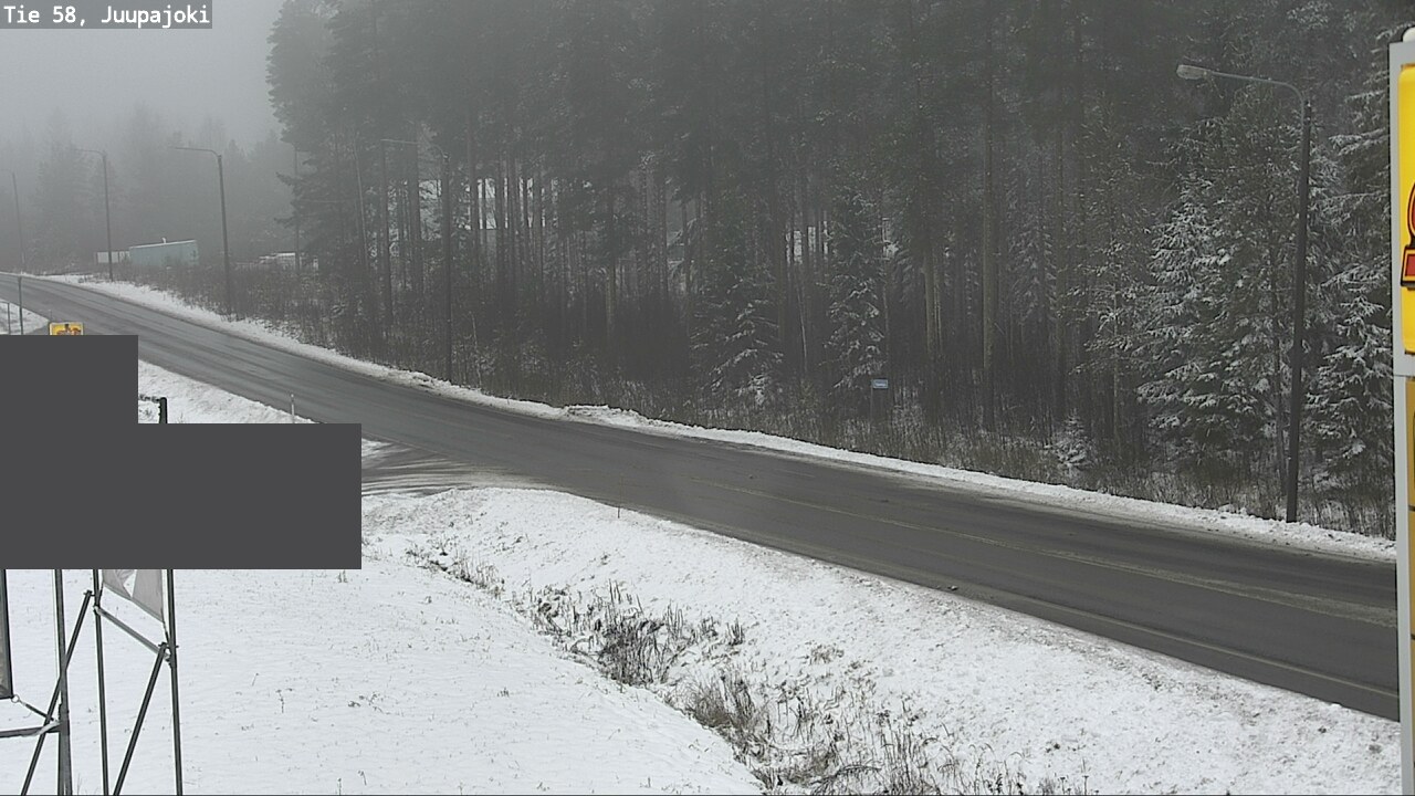 Weather Camera Image Väg 58 Juupajoki, Juupajoki, Pirkanmaa
