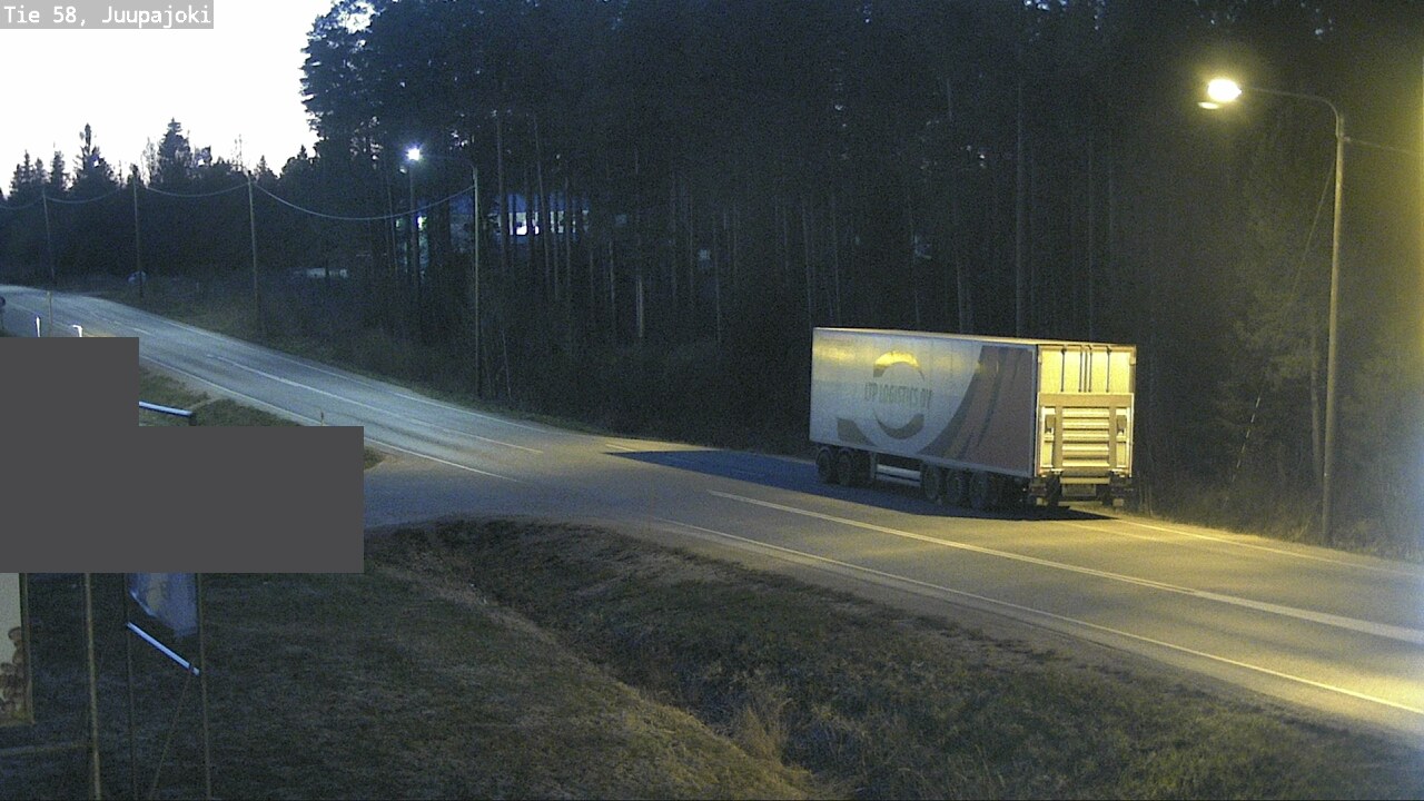 Weather Camera Image Road 58 Juupajoki, Juupajoki, Pirkanmaa