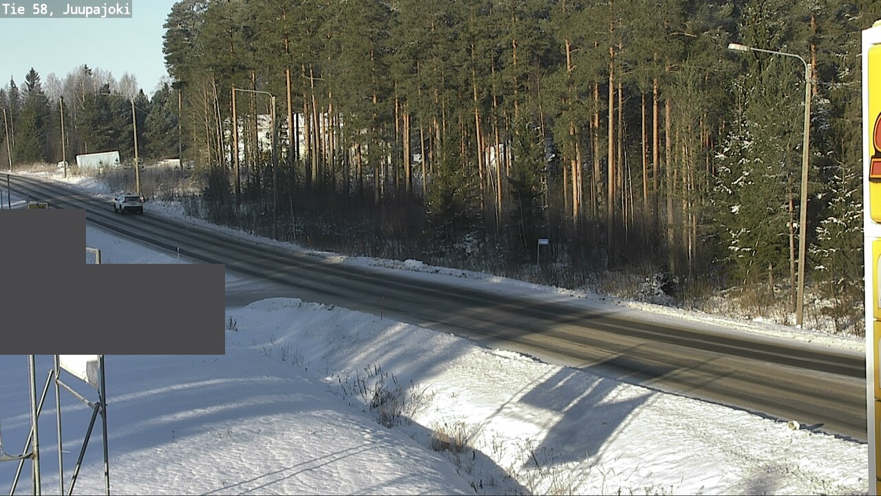 Weather Camera Image Väg 58 Juupajoki, Juupajoki, Pirkanmaa