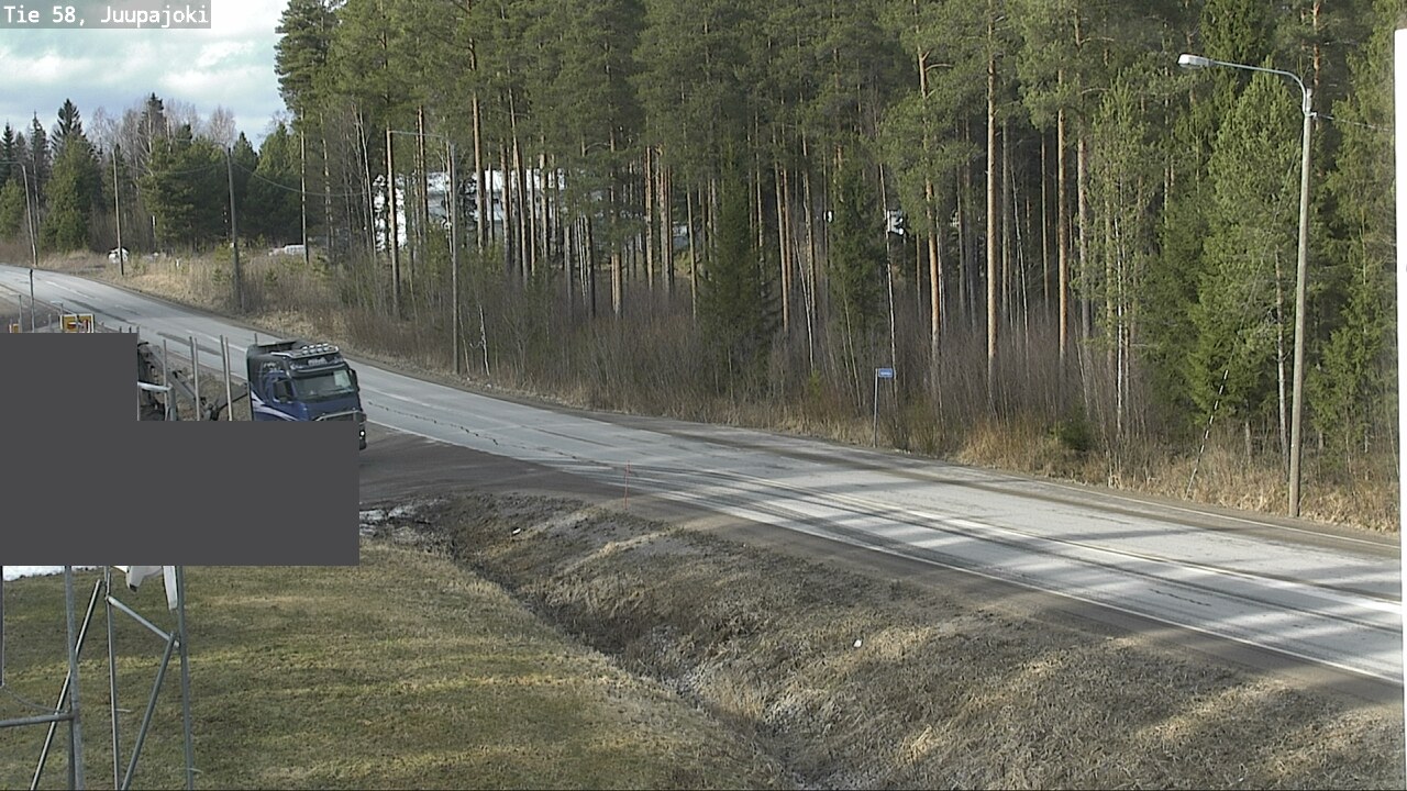 Weather Camera Image Road 58 Juupajoki, Juupajoki, Pirkanmaa