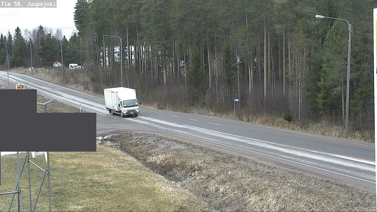 Weather Camera Image Road 58 Juupajoki, Juupajoki, Pirkanmaa