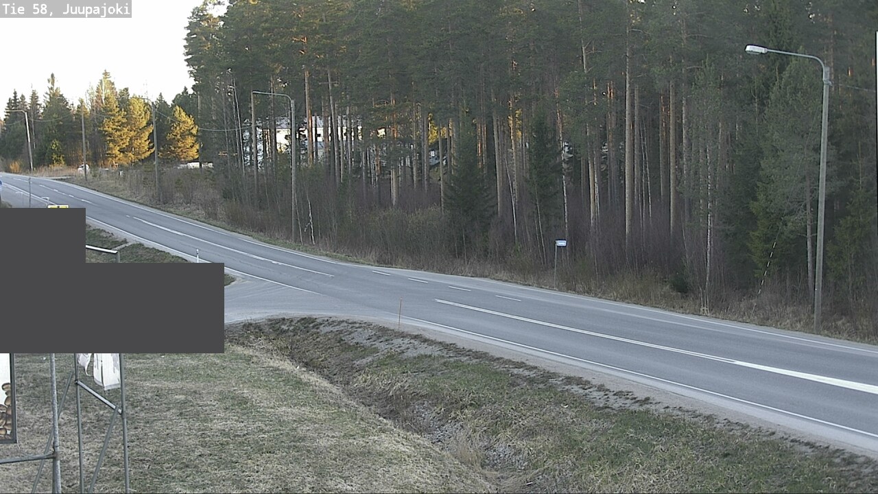 Weather Camera Image Road 58 Juupajoki, Juupajoki, Pirkanmaa