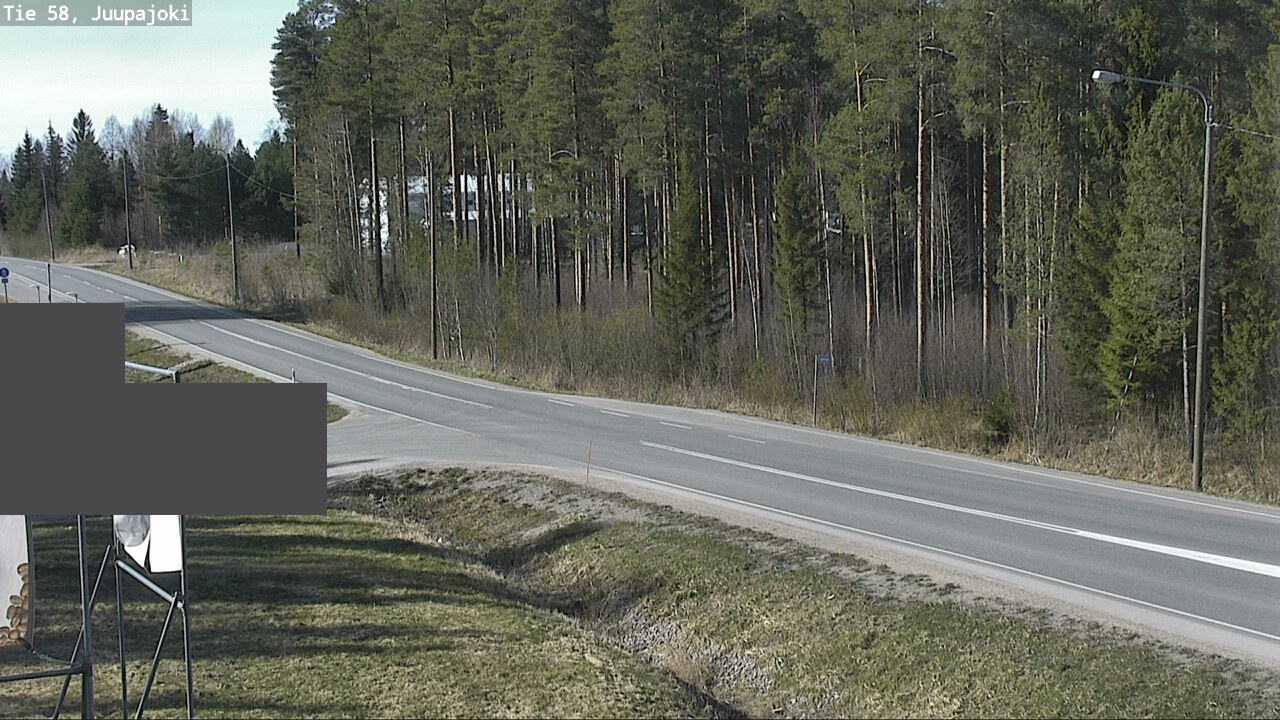 Weather Camera Image Road 58 Juupajoki, Juupajoki, Pirkanmaa
