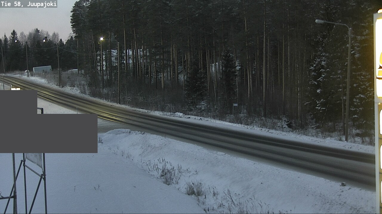 Weather Camera Image Road 58 Juupajoki, Juupajoki, Pirkanmaa