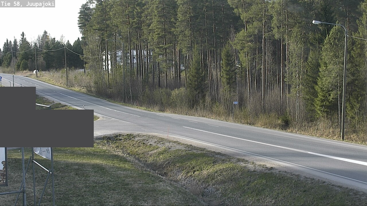 Weather Camera Image Road 58 Juupajoki, Juupajoki, Pirkanmaa