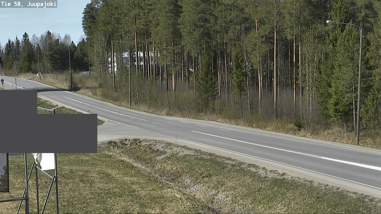 Weather Camera Image Road 58 Juupajoki, Juupajoki, Pirkanmaa